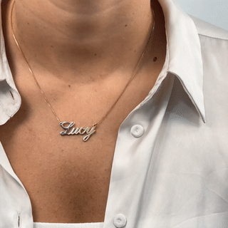 Cursive Classic Name Necklace