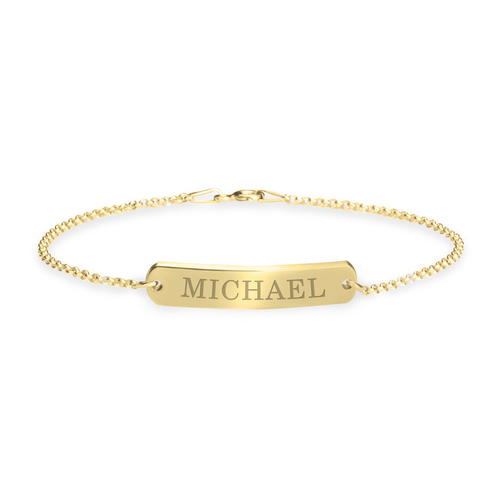 Name Bar Bracelet