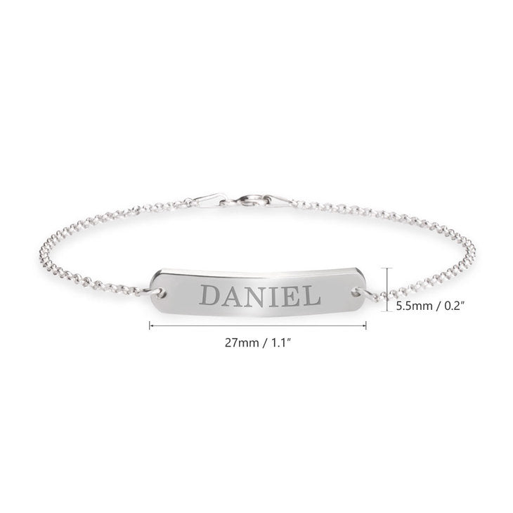 Name Bar Bracelet