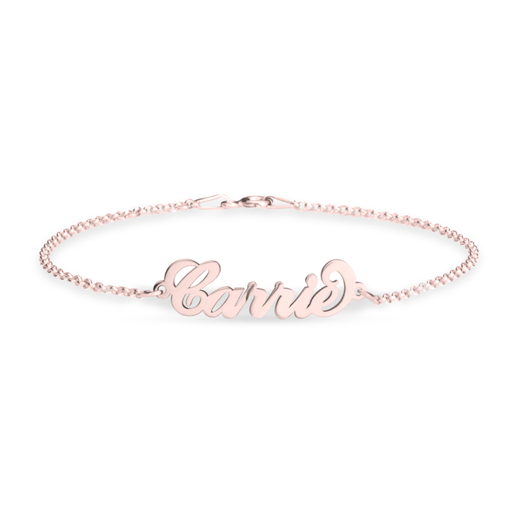 Carrie Name Bracelet