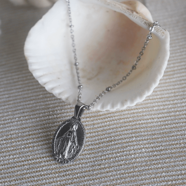 Mini Miraculous Medal Necklace - La Béni