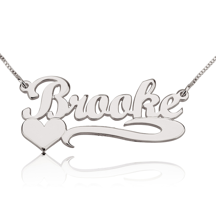 Heart Name Necklace