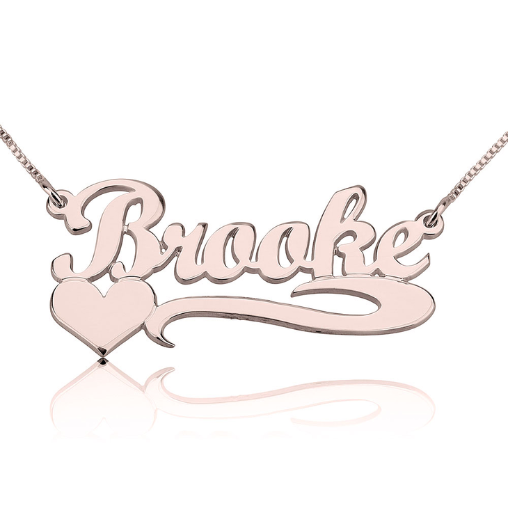 Heart Name Necklace