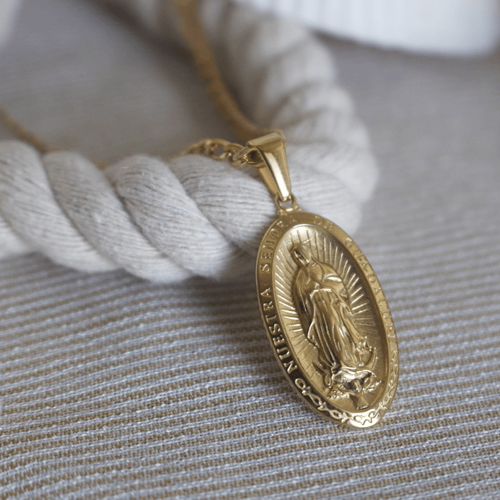 Our Lady of Guadalupe Necklace - La Béni